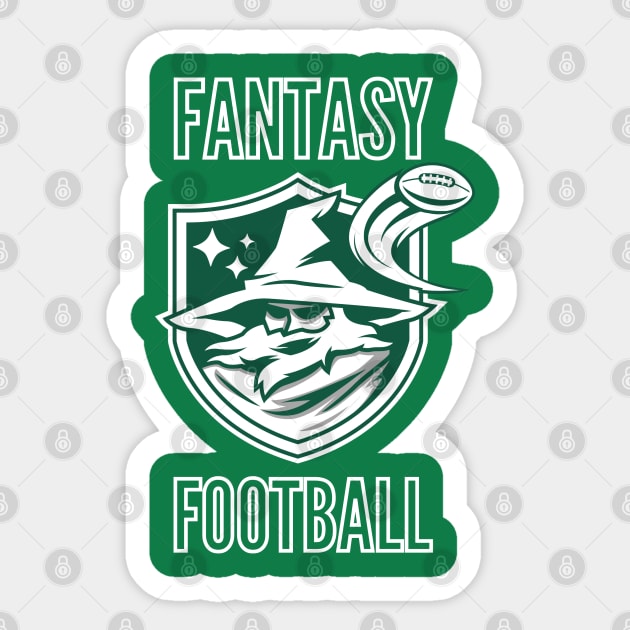 Fantasy Football (New York) Sticker by Pine Tree Tees